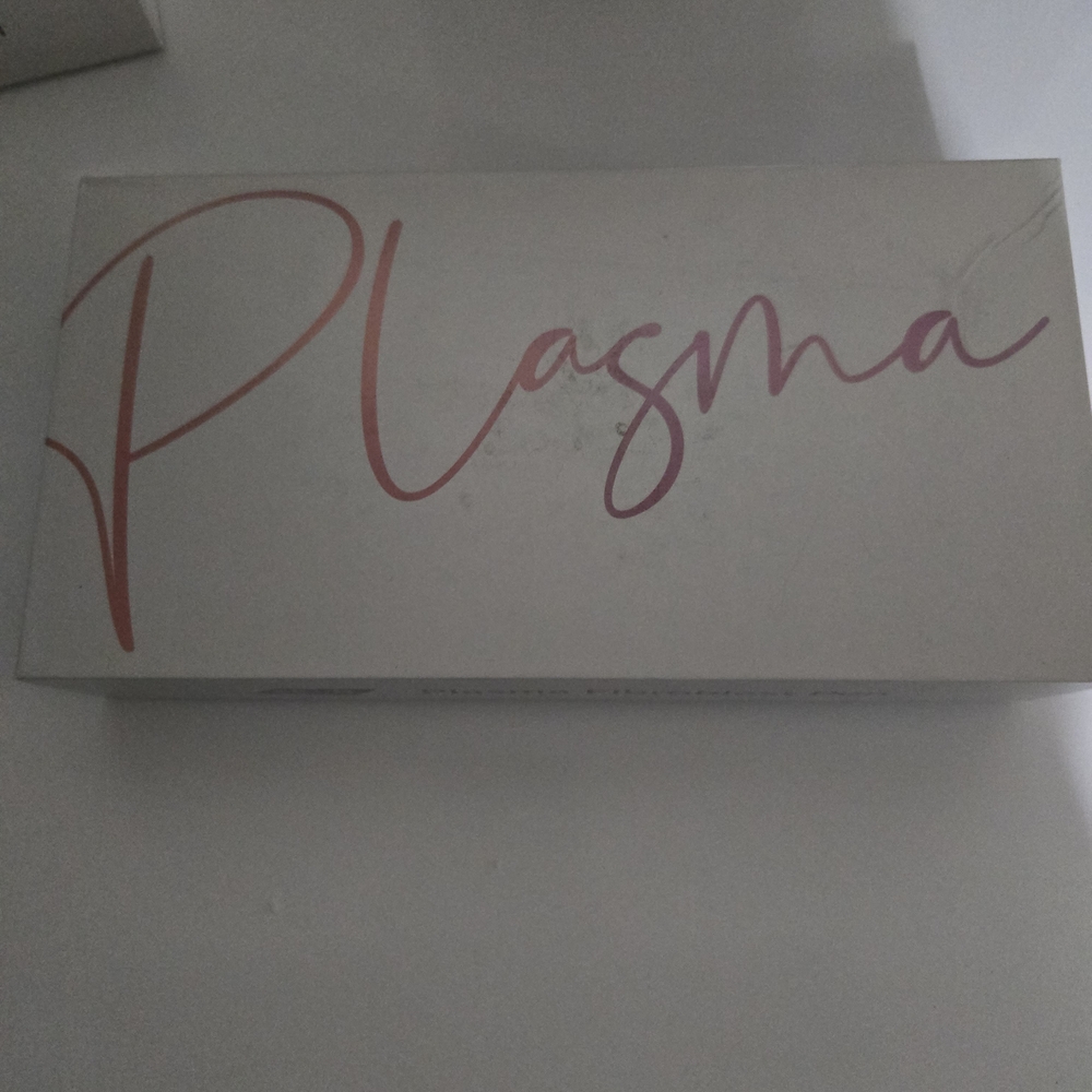 Sky White and Purple Plasma Box